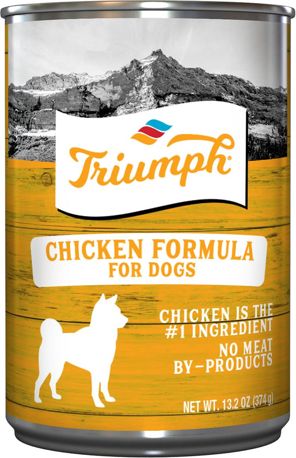 Triumph Formule au poulet Nourriture humide en conserve pour chiens