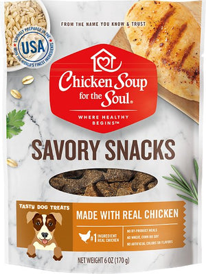 Chicken Soup for the Soul Snacks salés Friandises au poulet pour chiens, 6 oz