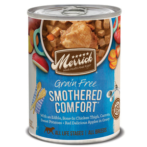 Merrick Nourriture en conserve sans céréales Smothered Comfort pour chiens