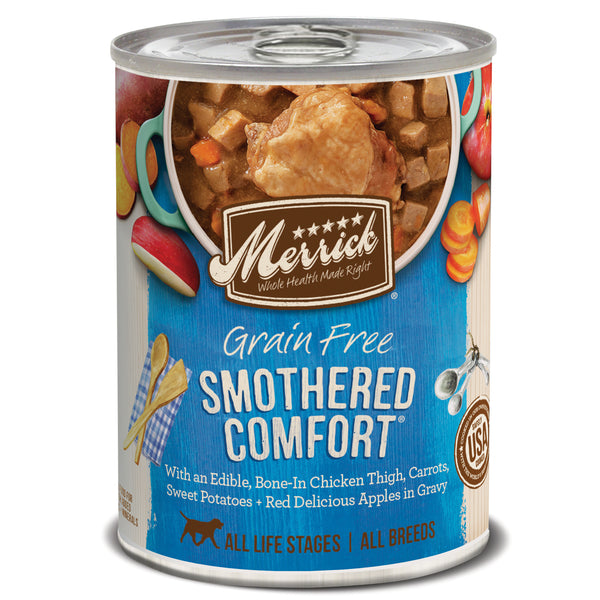 Merrick Grain-Free Smothered Comfort Canned Dog Food