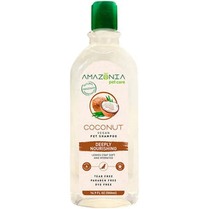 Amazonia Shampoing Pour Chien & Chat "Coconut" Nourissant En Profondeur, 16.9-oz