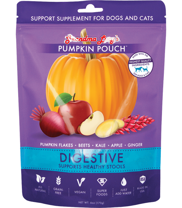 Grandma Lucy's Pumpkin Pouch Digestive Dog & Cat Supplement