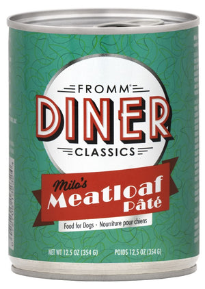 Fromm Diner Classics Milo's Meatloaf Pate Nourriture pour chiens en conserve