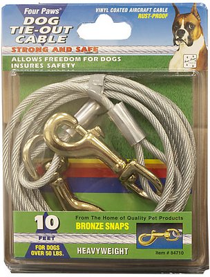 Four Paws Heavy Weight Tie Out Cable