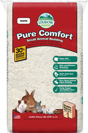 Oxbow Pure Comfort Small Animal Bedding, White