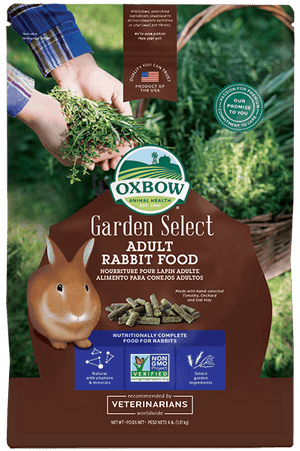 Oxbow Garden Select Adult Rabbit Food, 4-lb