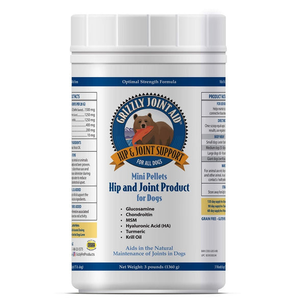 Grizzly Joint Health Mini Pellet Dog Supplement