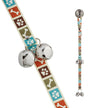 Poochie-Pets Poochie Bells Dog's Life Dog Potty Doorbell, Bone Appetite Brown