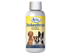 Omega Alpha EnduraStress Formule Stress et Endurance Supplément pour animaux de qualité premium