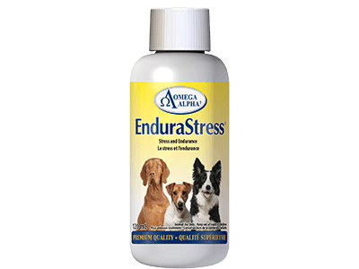 Omega Alpha EnduraStress Formule Stress et Endurance Supplément pour animaux de qualité premium