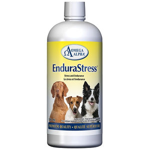 Omega Alpha EnduraStress Formule Stress et Endurance Supplément pour animaux de qualité premium