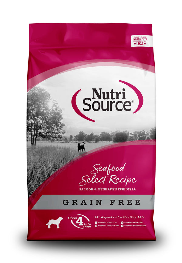 NutriSource Seafood Select Grain-Free Dry Dog Food