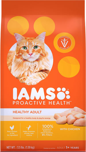 Iams ProActive Health Healthy Adult Original with Chicken Dry Cat Food