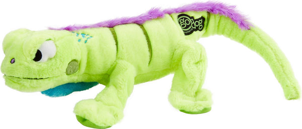 GoDog Amphibianz Chew Guard Iguana Dog Toy