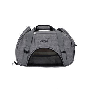 Bergan Sac de transport Confort pour animaux, gris chiné