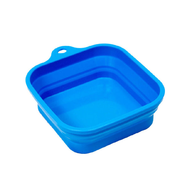 Bergan Collapsible Pet Travel Bowl, Sky Blue