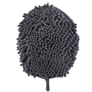 Tall Tails Clean Paws Drying Mitt for Dogs, Charcoal