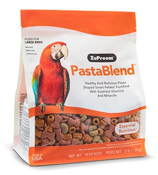 ZuPreem Pastablend Large Bird Food, 3-lb