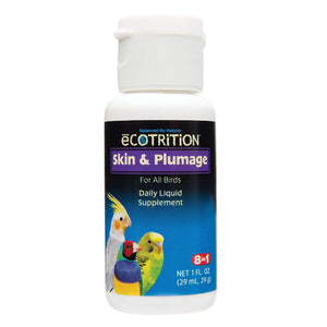 eCOTRITION UltraCare Skin & Plumage Bird Supplement, 1-oz
