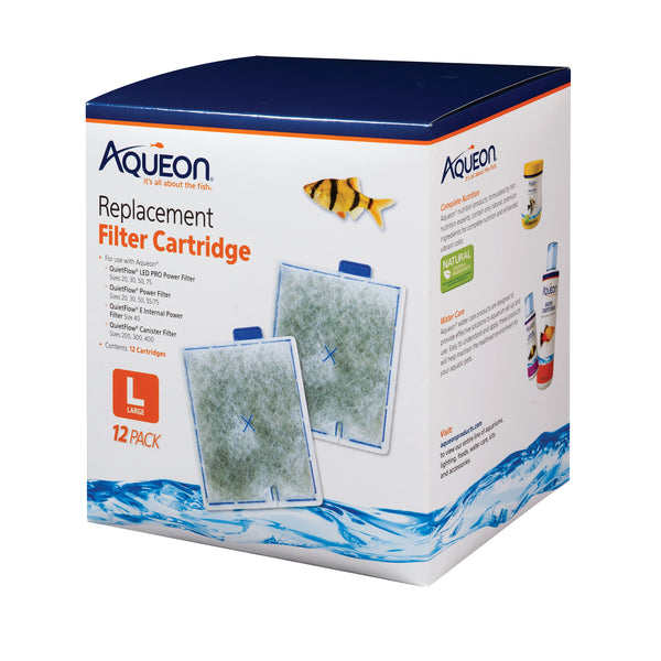Aqueon Replacement Filter Cartridges, Large