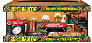 Zoo Med Reptihabitat Premium Reptile Habitat Bearded Dragon Kit