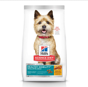 Hill's Science Diet Adult Small Bites Healthy Mobility Chicken Meal, Brown Rice & Barley Dry Dog Food