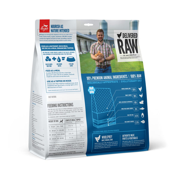ORIJEN Original Grain-Free Freeze-Dried Dog Food