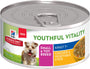 Hill's Science Diet Adult 7+ Small & Toy Breed Youthful Vitality Chicken & Vegetable Stew Wet Dog Food
