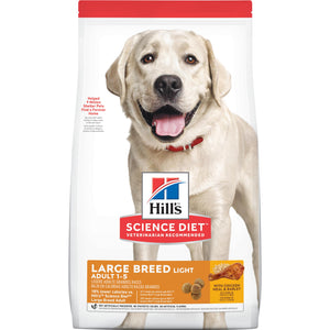 Hill's Science Diet Adult Large Breed Light Chicken Meal & Barley Dry Dog Food