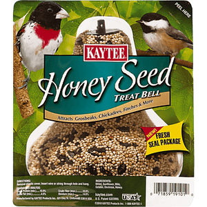 Kaytee Nourriture pour oiseaux sauvages Honey Seed Treat Bell Wild Bird Food