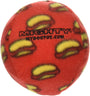 Mighty No Stuff Ball Dog Toy, Red Hot Dog