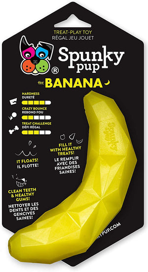 Spunky Pup Banana Dog Toy