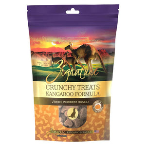 Zignature Kangaroo Formula Crunchy Dog Treats, 12-oz