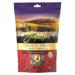 Zignature Lamb Formula Crunchy Dog Treats, 12-oz