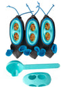 Doc & Phoebe's Indoor Hunting Cat Feeder Kit, 3-pk