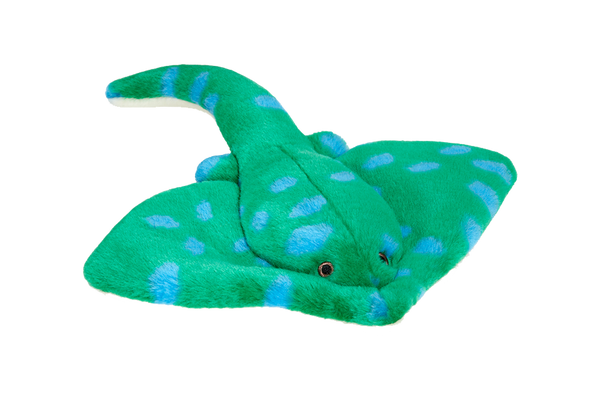 Fluff & Tuff Gordon Stingray Dog Toy, Small