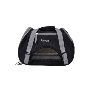 Bergan Sac de transport Confort pour animaux, noir/gris