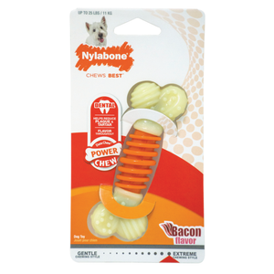 Nylabone PRO Action Dental Power Chew Bacon Flavor Dog Toy