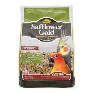 Higgins Safflower Gold Conure & Cockatiel Bird Food