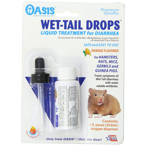 Oasis Wet-Tail Drops Diarrhea Treament for Small Animals