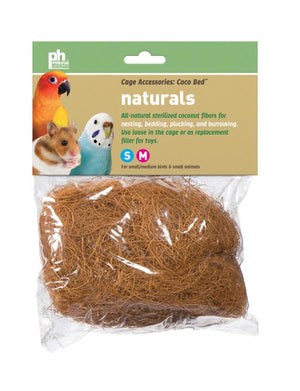 Prevue Pet Products Coco Bed Naturals Bedding for Birds & Small Animals