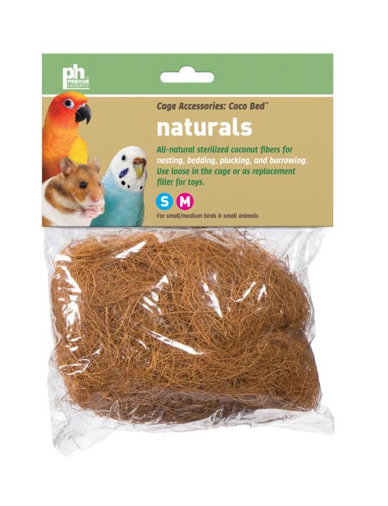 Prevue Pet Products Coco Bed Naturals Bedding for Birds & Small Animals