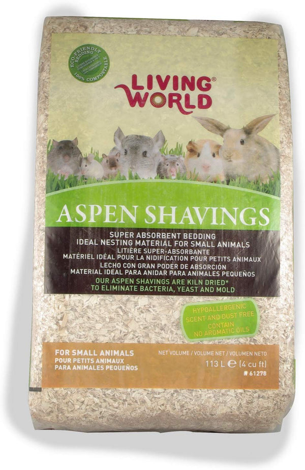Living World Aspen Shavings Small Animal Bedding
