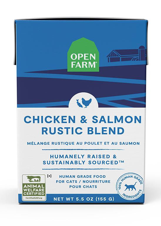 Open Farm Rustic Blend Chicken & Salmon Wet Cat Food