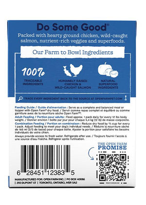 Open Farm Rustic Stew Chicken & Salmon Recipe Wet Dog Food