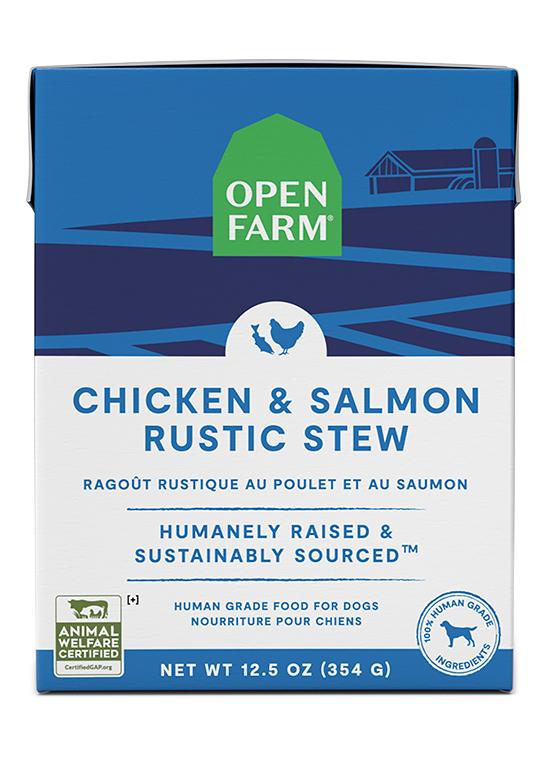 Open Farm Rustic Stew Chicken & Salmon Recipe Wet Dog Food