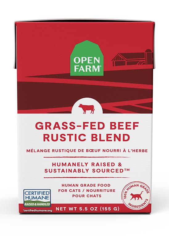 Open Farm Rustic Blend Grass-Fed Beef Wet Cat Food