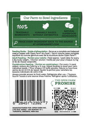 Open Farm Rustic Blend Homestead Turkey Wet Cat Food