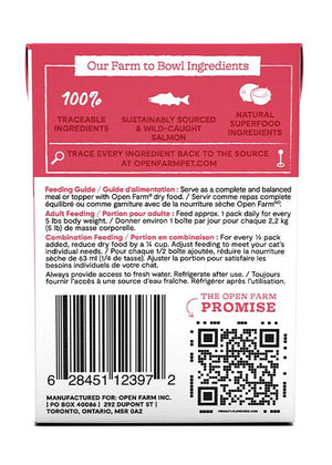 Open Farm Rustic Blend Wild-Caught Salmon Wet Cat Food