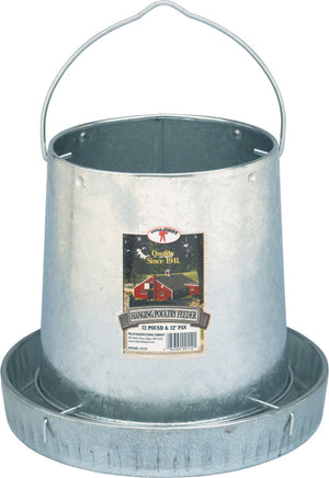 Miller Little Giant Hanging Metal Poultry Feeder